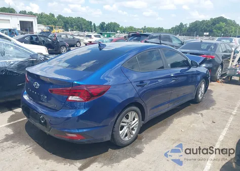 2020 Hyundai Elantra Sel z USA, uszkodzony, nr VIN 5NPD84LF1LH540319